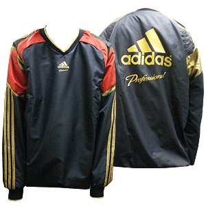 adidas Professional Vネックウィンドジャケット ロングスリーブ
