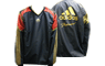 adidas Professional Vネックウィンドジャケット ロングスリーブ Dネイビー×Uレッド