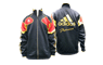 adidas Professional ウォームアップジャケット Dネイビー×Uレッド