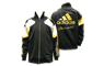 adidas Professional ウォームアップジャケット ブラック×ホワイト